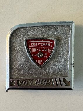 Vintage Craftsman Model 3953- 6 Ft. Pocket Tape Measure